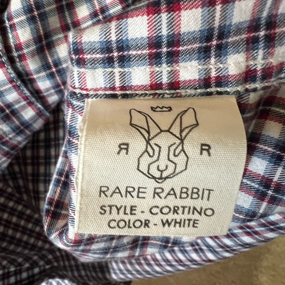 Rare Rabbit Men's Button Up Shirt, 100% Cotton - Picture 5 of 6